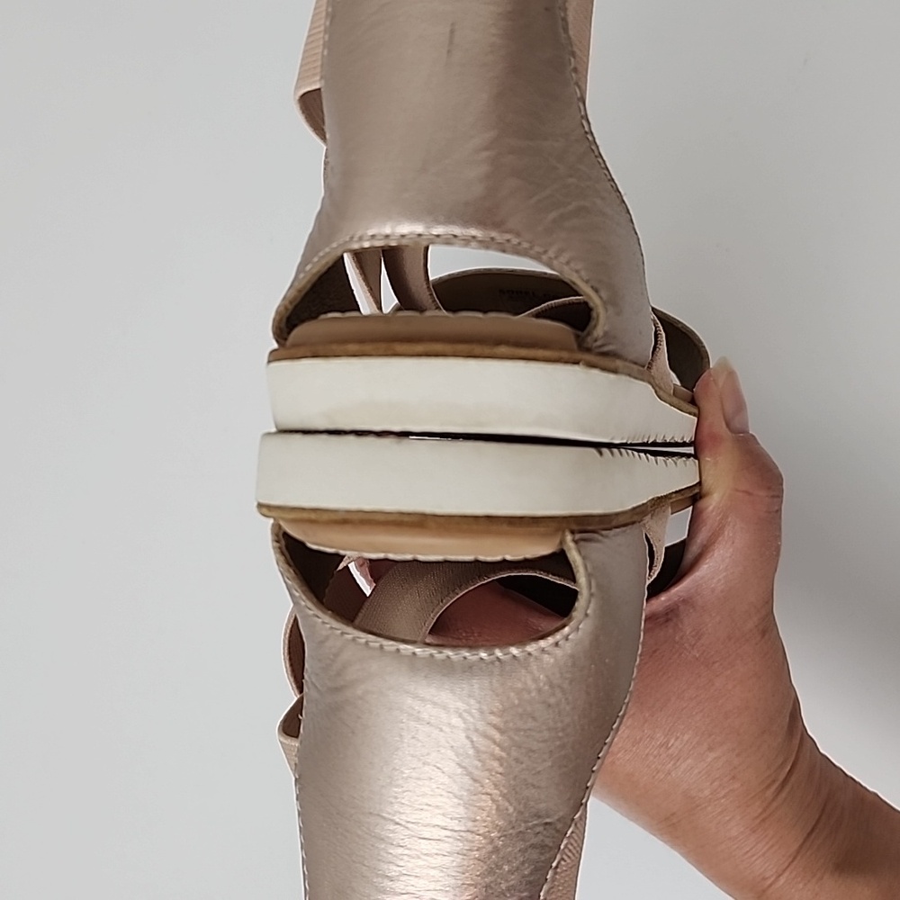 Sorel Ella II  Sandal Metallic Warm Gold - Picture 7 of 15
